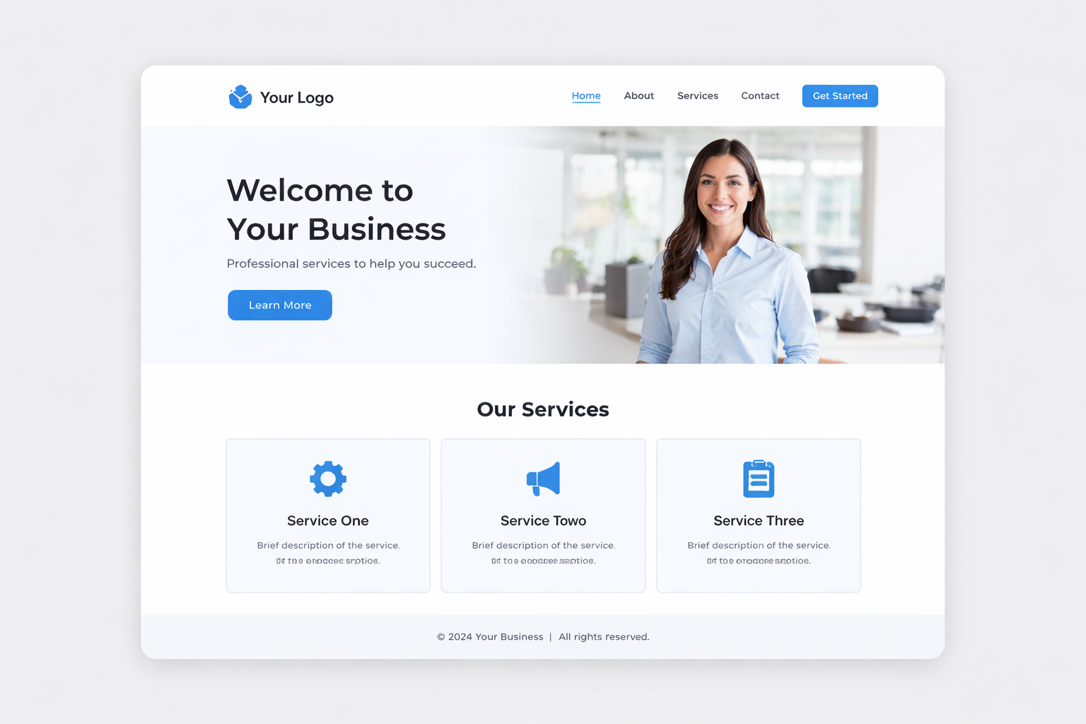 Basic Template Website